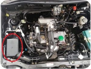 قاب هواکش پراید انژکتوری